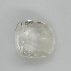 White Sapphire  6.74 Ct Certified